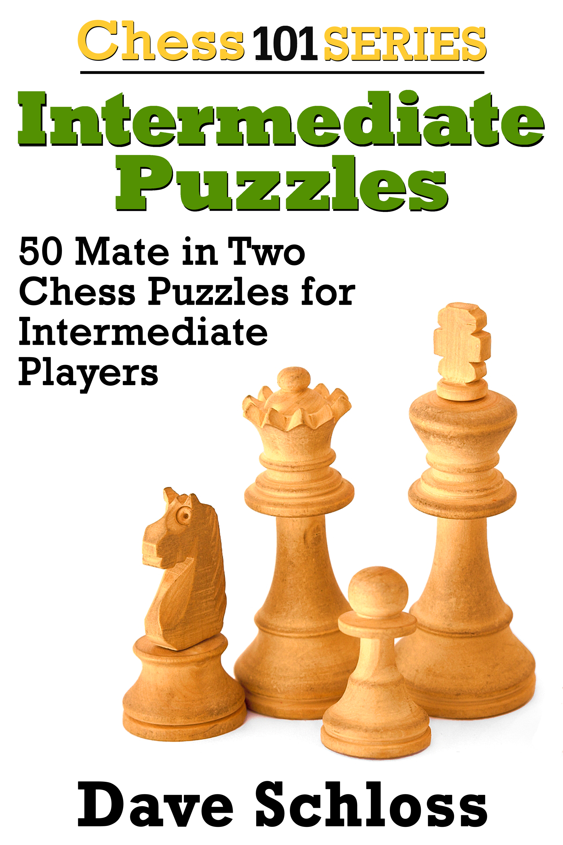 50 mate in 2 chess puzzles for intermediate level players.